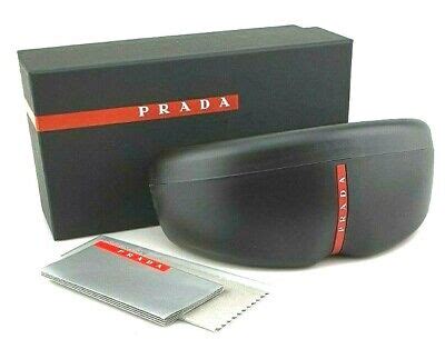 prada sunglasses case ebay|Prada authentic hard sunglasses case.